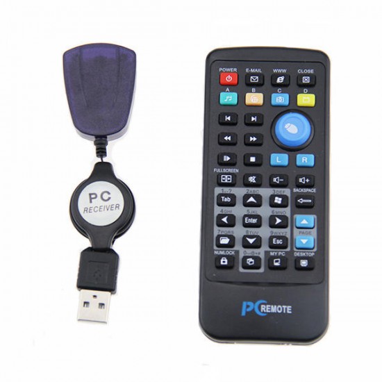 EC0042 Wireless Remote Control Air Mouse USB Receiver For Windows XP VISTA EC0042 Wireless Remote Control Air Mouse USB Receiver For Windows XP VISTA