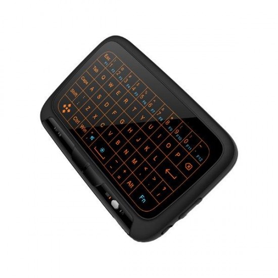 H18 2.4G Wireless Backlight Whole Panel Touchpad Keyboard Air Mouse For Windows/Android/Smart TV Box/Xbox/PC H18 2.4G Wireless Backlight Whole Panel Touchpad Keyboard Air Mouse For Windows/Android/Smart TV Box/Xbox/PC