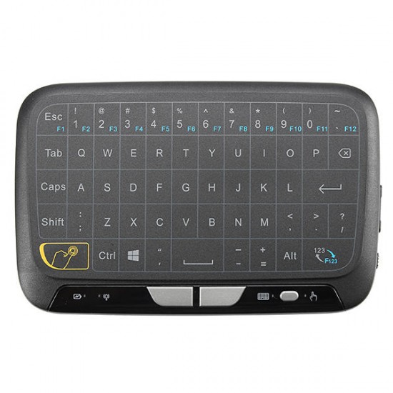 H18 Wireless 2.4GHz Touchpad Mini Keyboard Air Mouse For TV Box MINI PC