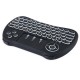 H9 Wireless QWERTY White Backlit 2.4GHz Touchpad Keyboard Air Mouse For TV Box MINI PC