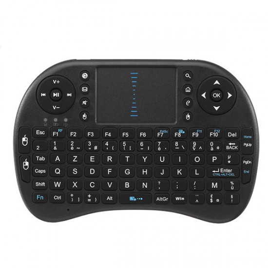 I8 2.4G Wireless French Mini Keyboard Touchpad Air Mouse I8 2.4G Wireless French Mini Keyboard Touchpad Air Mouse