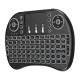 I8 2.4G Wireless White Backlit Hebrew Mini Keyboard Touchpad Air Mouse I8 2.4G Wireless White Backlit Hebrew Mini Keyboard Touchpad Air Mouse