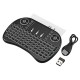 I8 2.4G Wireless White Backlit Hebrew Mini Keyboard Touchpad Air Mouse I8 2.4G Wireless White Backlit Hebrew Mini Keyboard Touchpad Air Mouse