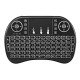 I8 2.4G Wireless White Backlit Portuguese Mini Keyboard Touchpad Air Mouse I8 2.4G Wireless White Backlit Portuguese Mini Keyboard Touchpad Air Mouse