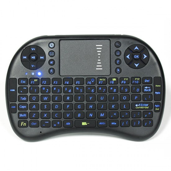 I8 PRO 2.4Ghz Wireless Blue Backlit Mini Keyboard Air Mouse Touchpad for TV Box PC I8 PRO 2.4Ghz Wireless Blue Backlit Mini Keyboard Air Mouse Touchpad for TV Box PC