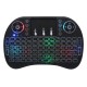 I8 Plus 2.4GHz Wireless 7 Colors Backlight Keyboard With Touchpad Mouse For TV Box/Smart TV/PC