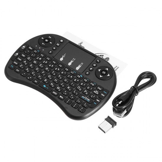 I8 Portuguese Version 2.4G Wireless Mini Keyboard Touchpad Air Mouse I8 Portuguese Version 2.4G Wireless Mini Keyboard Touchpad Air Mouse