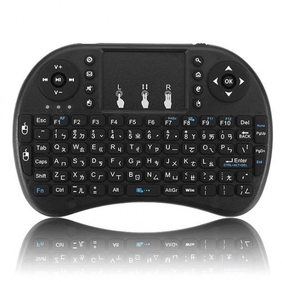 I8 Taiwanese 2.4G Wireless Mini Keyboard Touchpad Air Mouse I8 Taiwanese 2.4G Wireless Mini Keyboard Touchpad Air Mouse