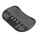 I8 Three Color Backlit French Version 2.4G Wireless Mini Keyboard Touchpad Air Mouse