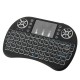 I8 White Backlit 2.4Ghz Wireless Mini Keyboard Air Mouse Touchpad I8 White Backlit 2.4Ghz Wireless Mini Keyboard Air Mouse Touchpad