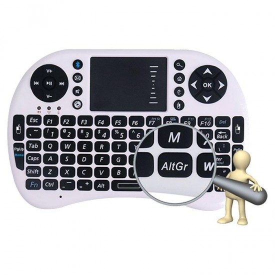 I8 bluetooth Wireless Keyboard With Touchpad & Mouse For iPhone iPad Macbook Samsung iOS Android