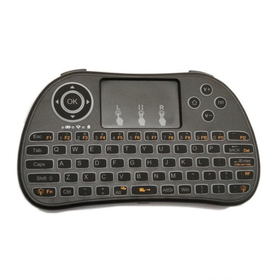 I86 Wireless White Backlit 2.4GHz Touchpad Keyboard Air Mouse I86 Wireless White Backlit 2.4GHz Touchpad Keyboard Air Mouse