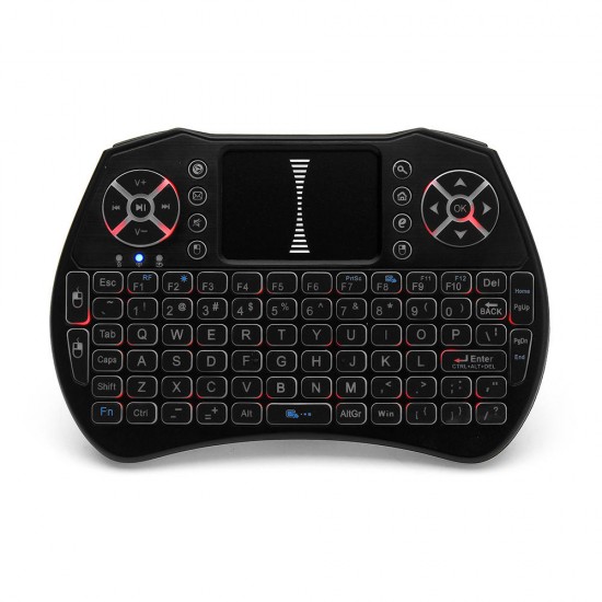 I9 Three Color Backlit 2.4G Wireless Mini Keyboard Touchpad Airmouse Air Mouse I9 Three Color Backlit 2.4G Wireless Mini Keyboard Touchpad Airmouse Air Mouse