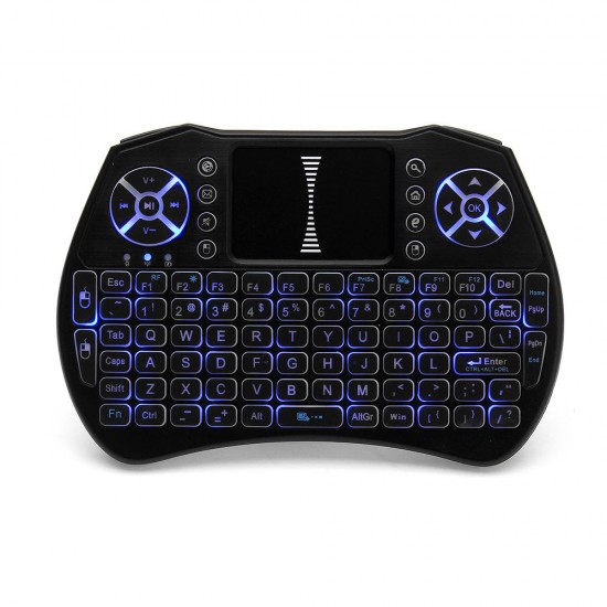 I9 Three Color Backlit 2.4G Wireless Mini Keyboard Touchpad Airmouse Air Mouse I9 Three Color Backlit 2.4G Wireless Mini Keyboard Touchpad Airmouse Air Mouse