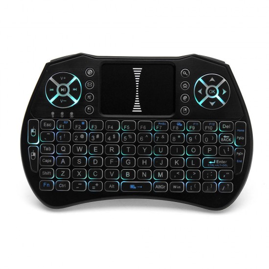 I9 Three Color Backlit 2.4G Wireless Mini Keyboard Touchpad Airmouse Air Mouse I9 Three Color Backlit 2.4G Wireless Mini Keyboard Touchpad Airmouse Air Mouse