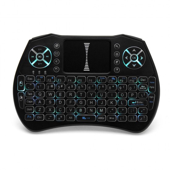 I9 Three Color Backlit 2.4G Wireless Mini Keyboard Touchpad Airmouse Air Mouse