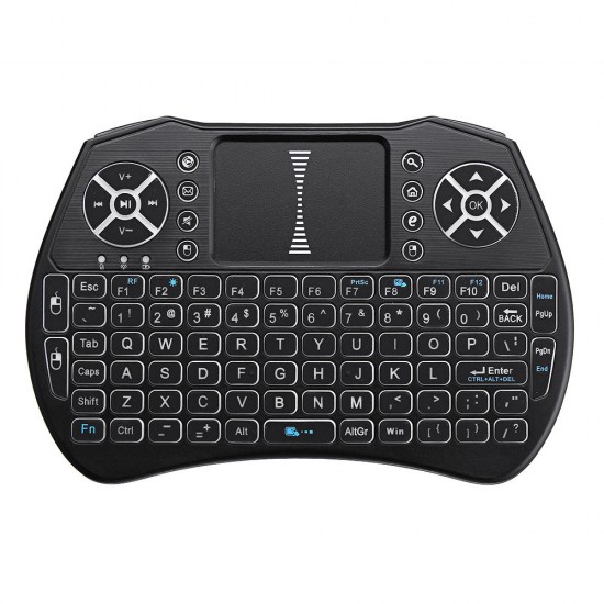 I9 Three Color Backlit 2.4G Wireless Mini Keyboard Touchpad Airmouse Air Mouse I9 Three Color Backlit 2.4G Wireless Mini Keyboard Touchpad Airmouse Air Mouse
