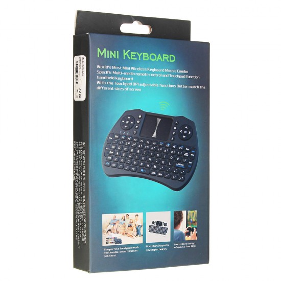 I9 Three Color Backlit 2.4G Wireless Mini Keyboard Touchpad Airmouse Air Mouse