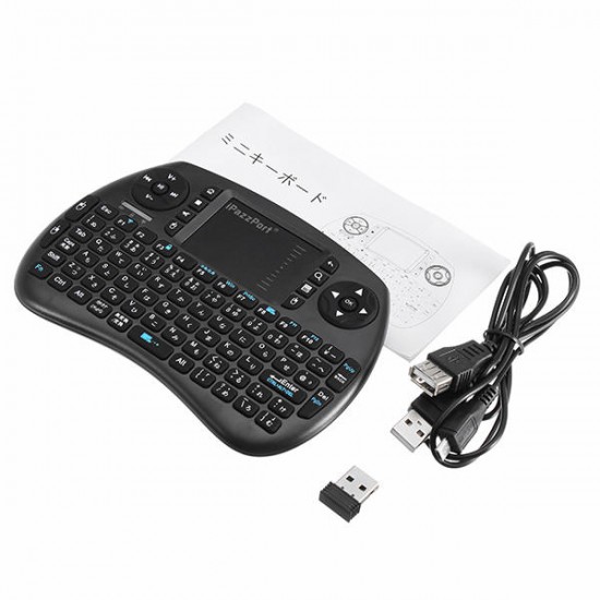 KP-810-21SD Japanese 2.4G Wireless Mini Keyboard Touchpad Airmouse KP-810-21SD Japanese 2.4G Wireless Mini Keyboard Touchpad Airmouse