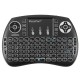 KP21SDL 2.4G Wireless Three Color Backlit German Version Mini Keyboard Touchpad Air Mouse