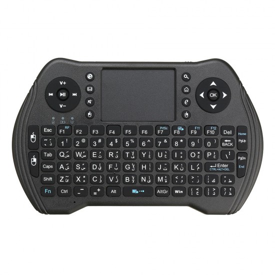 MT-10 2.4G Wireless Arabic Rechargeable Mini Keyboard Touchpad Air Mouse Airmouse MT-10 2.4G Wireless Arabic Rechargeable Mini Keyboard Touchpad Air Mouse Airmouse