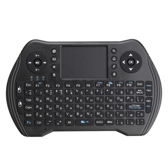 MT-10 2.4G Wireless Russian Rechargeable Mini Keyboard Touchpad Air Mouse Airmouse