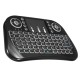 Mini I10 2.4G Wireless Colorful Marquee Backlit Mini Keyboard Air Mouse Touchpad