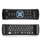 W2 2.4G Wireless White Backlit Mini Keyboard Airmouse Remote Control Support Windows 10
