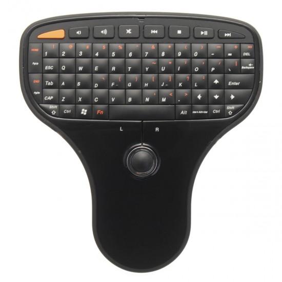 N5901 2.4GHz Wireless Mini Keyboard Trackball Air Mouse