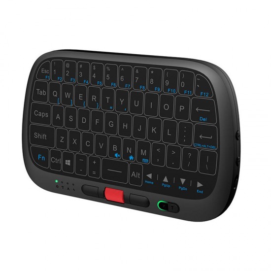 I5 2.4G Wireless Full Screen Touchpad Mini Keyboard Airmouse with Scroll Wheel