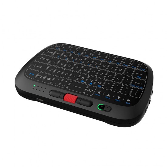 I5 2.4G Wireless Full Screen Touchpad Mini Keyboard Airmouse with Scroll Wheel