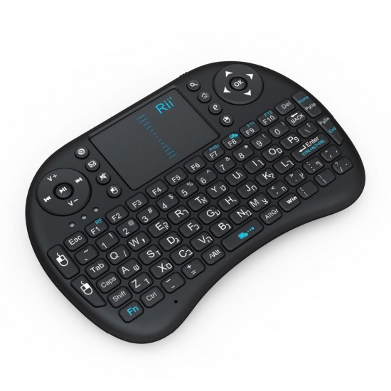 I8 2.4G Wireless Hebrew Qwerty Mini Keyboard Touchpad Air Mouse