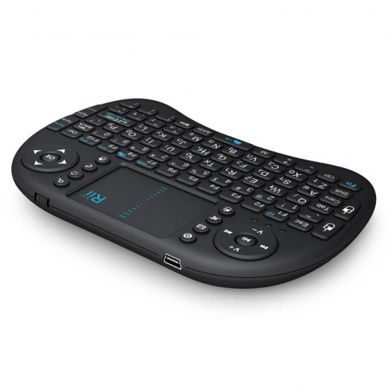I8 2.4G Wireless Hebrew Qwerty Mini Keyboard Touchpad Air Mouse