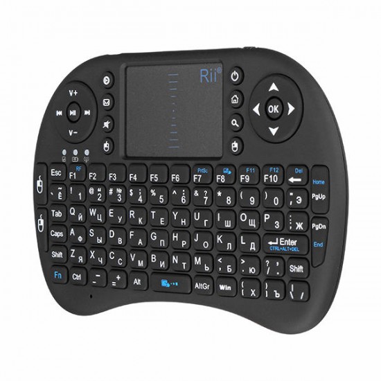 I8 2.4G Wireless Russian Qwerty Mini Keyboard Touchpad Air Mouse