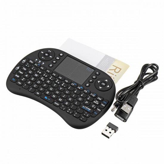 I8 2.4G Wireless Spanish Mini Keyboard Touchpad AirMouse I8 2.4G Wireless Spanish Mini Keyboard Touchpad AirMouse