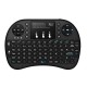 Mini I8 Plus Spanish White Backlit 2.4G Wireless Mini Keyboard Touchpad AirMouse