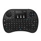 Mini I8 Plus White Backlit German 2.4G Wireless Mini Keyboard Touchpad Air Mouse