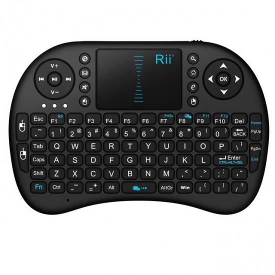 I8 2.4G Wireless Mini Keyboard Touchpad Air Mouse for Android TV Box PC