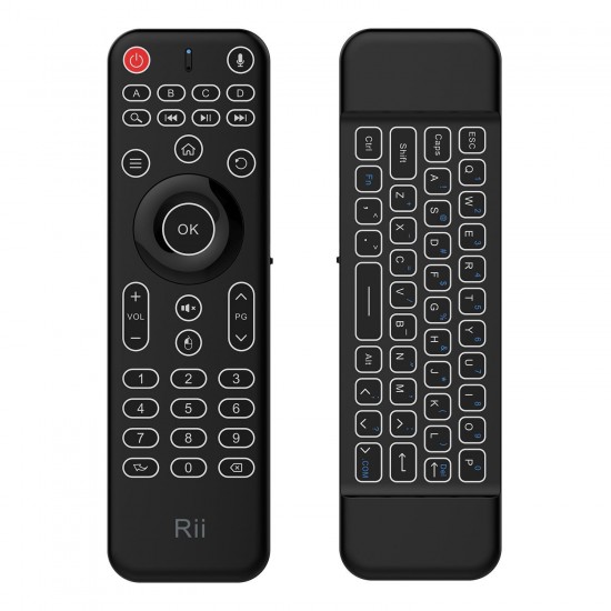 MX9 2.4GHz Wireless Mini Keyboard Support TV PC Computer TV Box Backlight with Microphone Keyborad for Xbox Game Console