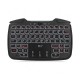 RT707 2 in 1 White Backlit 2.4GHz Wireless Game Controller Gamepad Mini Keyboard Touchpad Air Mouse Airmouse Combo RT707 2 in 1 White Backlit 2.4GHz Wireless Game Controller Gamepad Mini Keyboard Touchpad Air Mouse Airmouse Combo