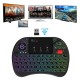 X8 2.4GHz Wireless Mini Keyboard with Touchpad for TV Box PC Smart TV Colorful LED Backlit Li-ion Battery French X8 2.4GHz Wireless Mini Keyboard with Touchpad for TV Box PC Smart TV Colorful LED Backlit Li-ion Battery French