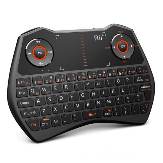 i28 2.4GHz Wireless Backlit Keyboard Touchpad Fly Air Mouse Control With Earphone Jack i28 2.4GHz Wireless Backlit Keyboard Touchpad Fly Air Mouse Control With Earphone Jack