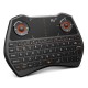 i28 2.4GHz Wireless Backlit Keyboard Touchpad Fly Air Mouse Control With Earphone Jack