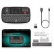 i4 Russian Mini Keyboard 2.4G Bluetooth Dual Modes Keyboard Fingerboard Backlit Mouse Touchpad Remote Control for PS4 TV Box PC for Xbox