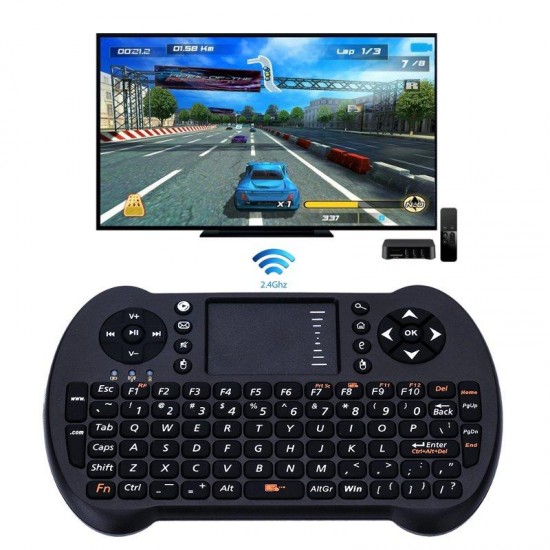 S501 2.4G Wireless Keyboard With Touchpad Mouse Game Held For Android TV Box/Xbox 360/Windows PC