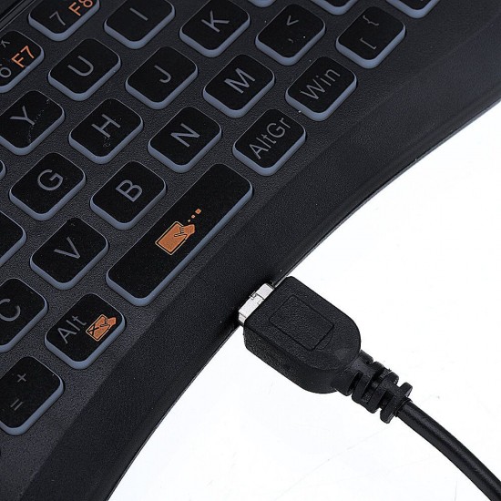 S913 2.4G Wireless Colorful Backlit English Mini Touchpad Keyboard Air Mouse Airmouse for TV Box PC Smart TV S913 2.4G Wireless Colorful Backlit English Mini Touchpad Keyboard Air Mouse Airmouse for TV Box PC Smart TV