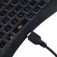 S913 2.4G Wireless Colorful Backlit English Mini Touchpad Keyboard Air Mouse Airmouse for TV Box PC Smart TV S913 2.4G Wireless Colorful Backlit English Mini Touchpad Keyboard Air Mouse Airmouse for TV Box PC Smart TV