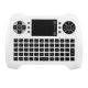 T16 Blue Backlit 2.4G Wireless White Mini Keyboard Touchpad Air Mouse T16 Blue Backlit 2.4G Wireless White Mini Keyboard Touchpad Air Mouse