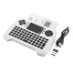 T16 Blue Backlit 2.4G Wireless White Mini Keyboard Touchpad Air Mouse