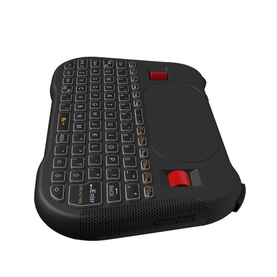 T18+ 2.4G Wireless 7 Color Backlit Mini Keyboard Touchpad Air Mouse Airmouse for TV Box Mini PC Computer Laptop